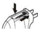 PANASONIC ES-RP30 - Charging the shaver - 1