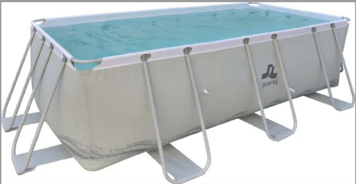 JILONG Rectangular (400x200x99) - RECTANGULAR FRAME POOL - 1