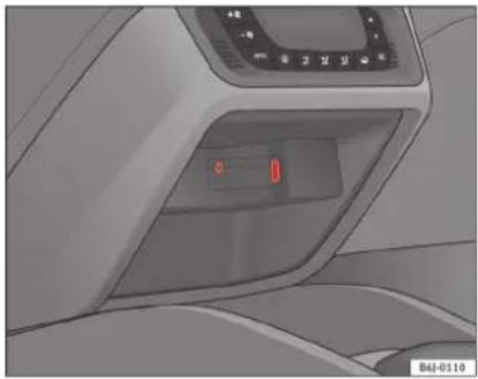 SEAT Stereo Mp3 - Anschluss MEDIA-IN\* - 1