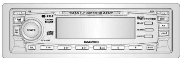 DQEWOO POWER 1 min 2 at 3 min 4 min 5 6 TITLE FLIP DOWN SYSTEM ****** SDD OFF/INT REF: OUT LOAD DOEWOO