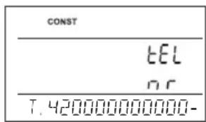 Elektrobock BPT 32 - T EINSTELLUNG DER TELEFONNUMMER - 1