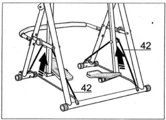 Body Sculpture BSW-1700 - To assemble the upper safety bar: - 3