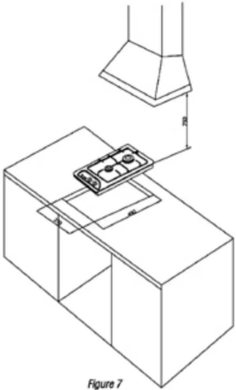 CALIFORNIA DGT102BCA - INSTALLATION DE LA TABLE DE CUISSON - 3
