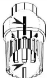 Oventrop Uni LH - Ertastbare Einstellhilfe - 1