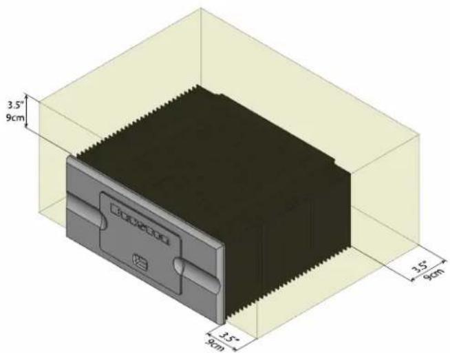 Bryston 14B3 - Dimensions - 1
