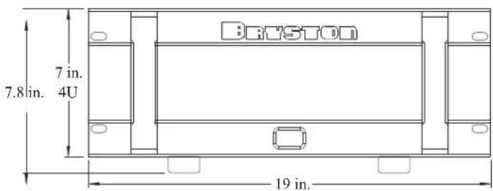 Bryston 14B3 - Dimensions - 4