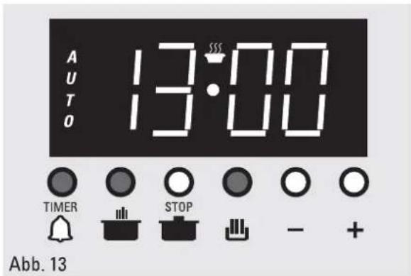 Domatix BO 6507 X - „STOP“ einstellen (Halbautomatik-Betrieb): - 1