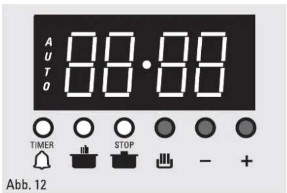 Domatix BO 6507 X - „DAUER“ einstellen (Halbautomatik-Betrieb): - 2