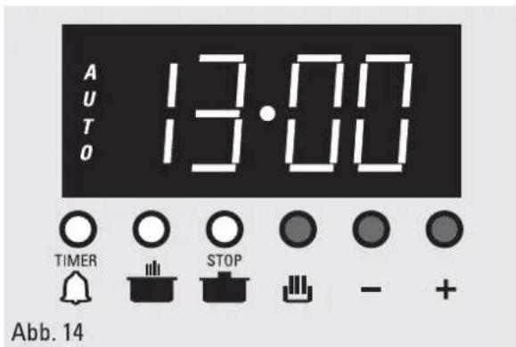 Domatix BO 6507 X - „STOP“ einstellen (Halbautomatik-Betrieb): - 2