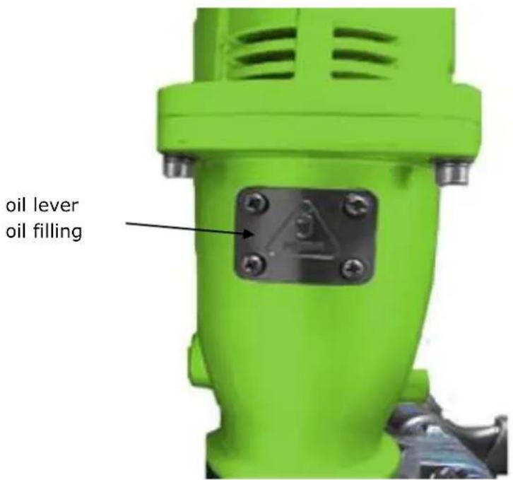 oil lever oil filling