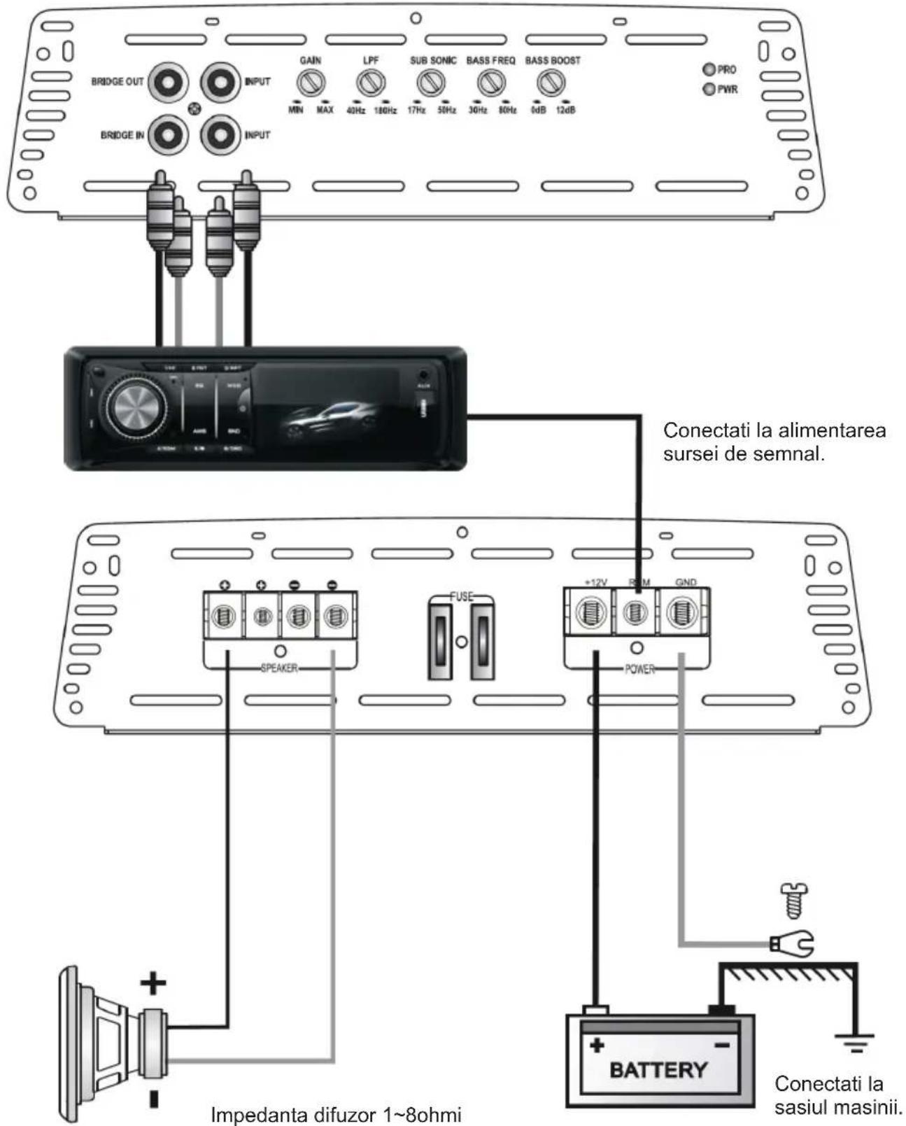 Peiying PY-1R127D - LOW LEVEL OUTPUT - 3