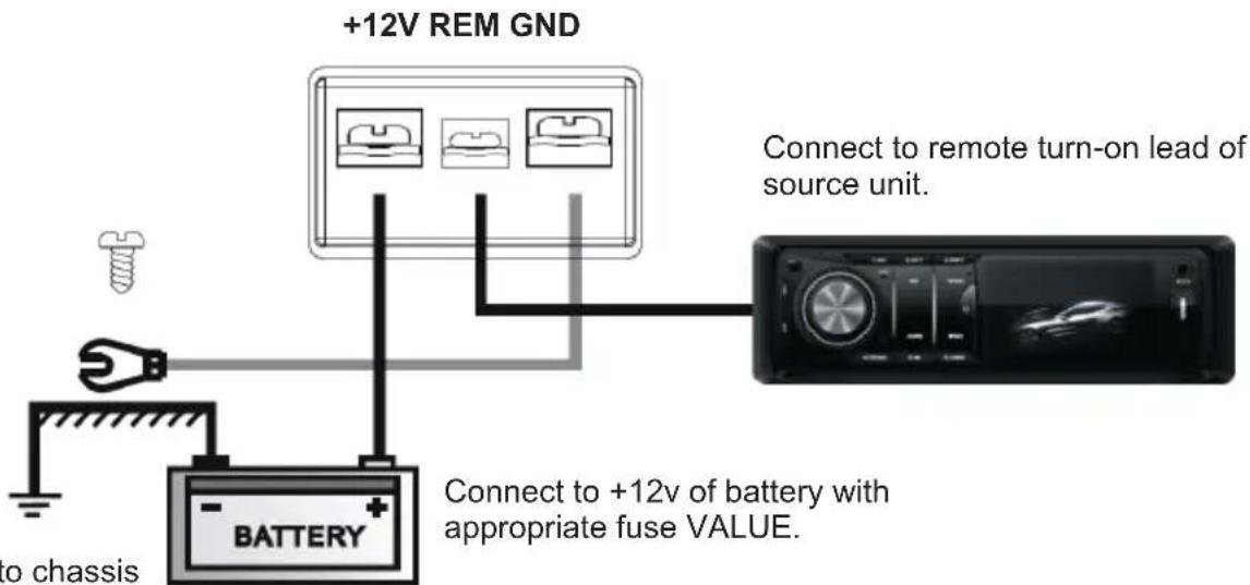 Peiying PY-1R127D - ELECTRICAL CONNECTION - 1