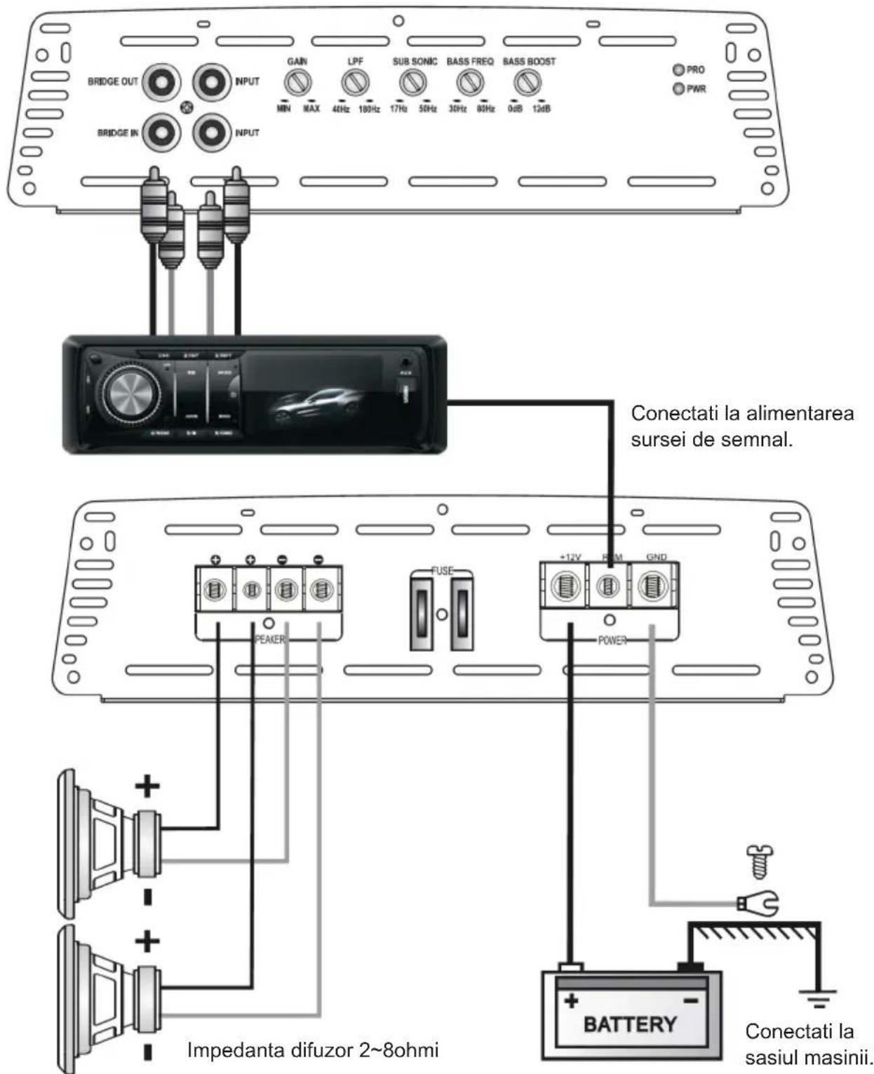 Peiying PY-1R127D - LOW LEVEL OUTPUT - 2