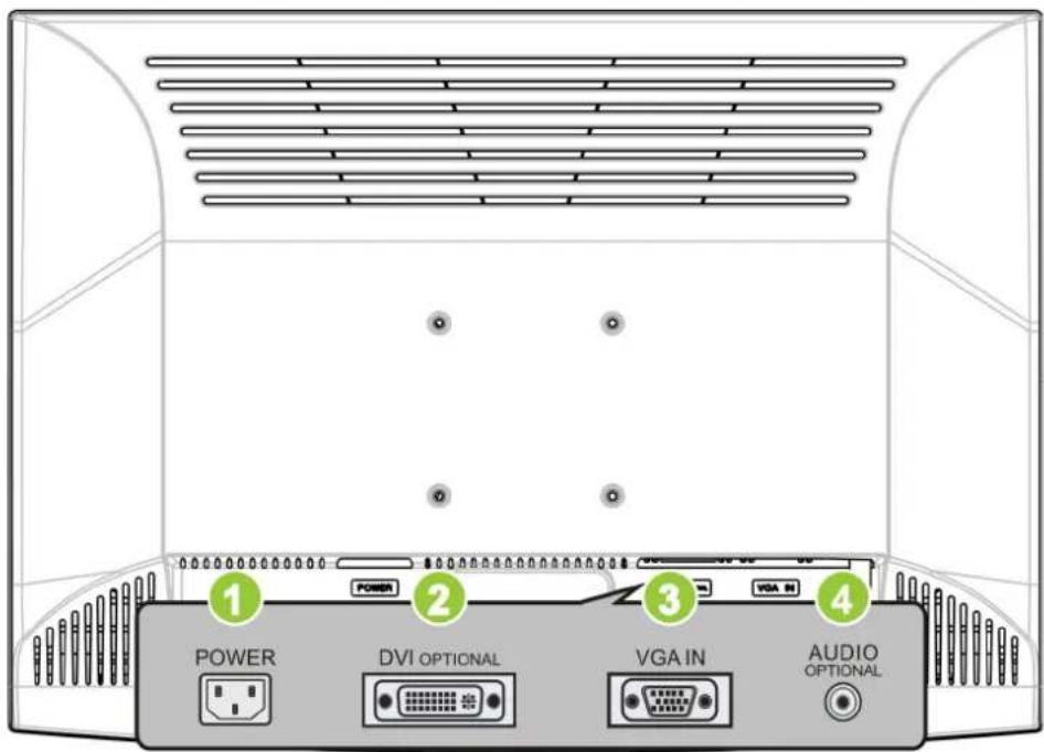 HANNSPREE HP195 - CONNECTING TO A PC - 1