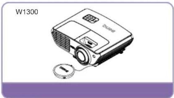 BENQ W1300 - Standard accessories - 2