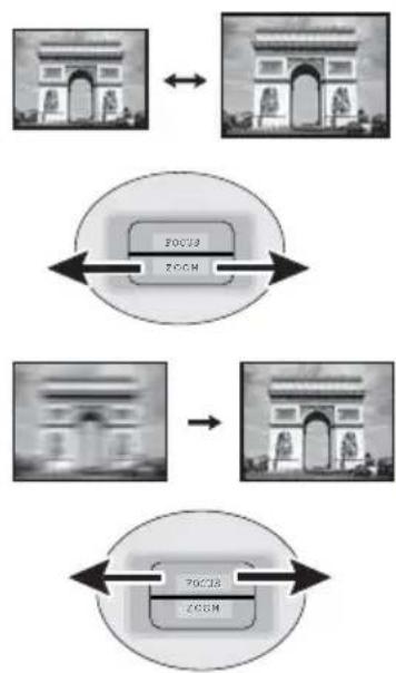 BENQ W1300 - Fine-tuning the image size and clarity - 1