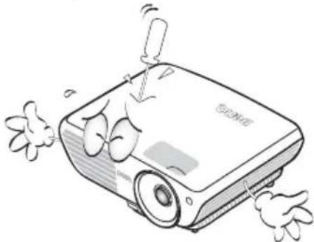 BENQ W1300 - Safety Instructions (Continued) - 5