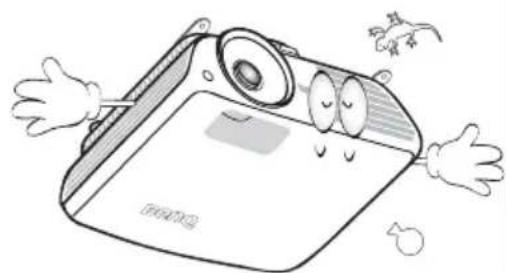 BENQ W1300 - Safety Instructions (Continued) - 4