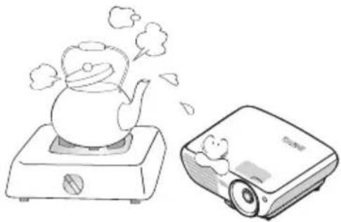 BENQ W1300 - Safety Instructions (Continued) - 1