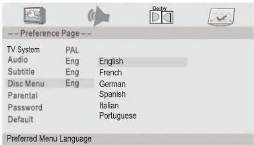 Cello C20230F - Disc Menu - 1