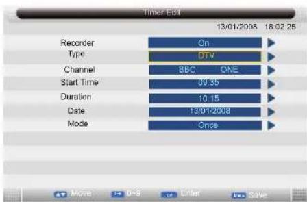 Cello C20230F - Recording DTV Programme onto a USB Storage Device - 6