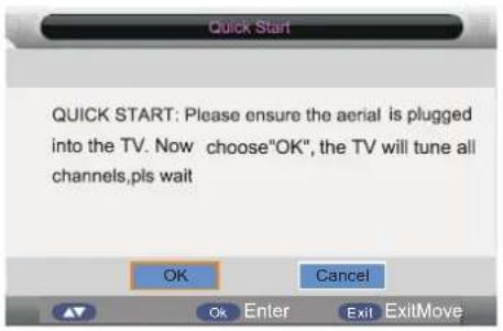 Cello C20230F - Turning the TV on for the First Time - 6