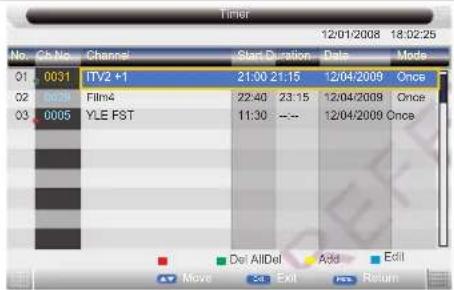 Cello C20230F - Recording DTV Programme onto a USB Storage Device - 5