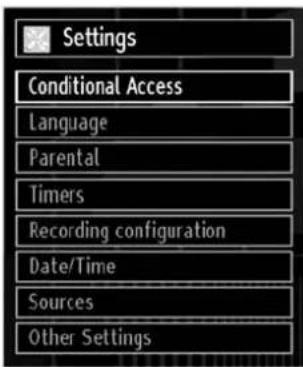 Luxor LED22EL - Configuring Your TV's Settings - 1