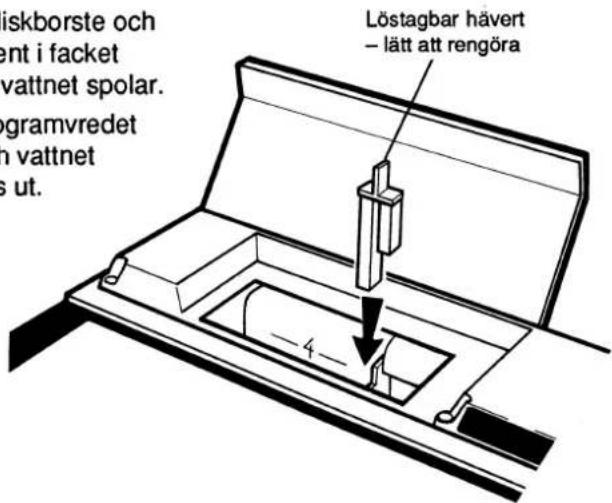 Cylinda 16004 - Rengör tvättmedels- facken regelbundet - 1