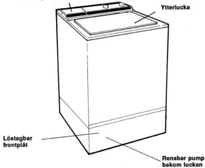 Cylinda 16004 - Tvättmaskinens delar - 1