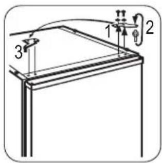 ZANUSSI ZRA324SW - Reversibilidade da porta - 8