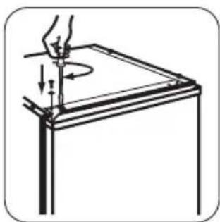 ZANUSSI ZRA324SW - Reversibilidade da porta - 9