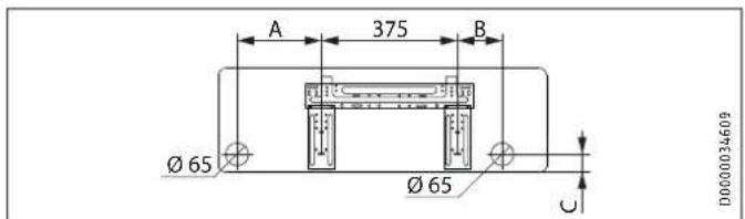 A 375 B Ø 65 Ø 65 D0000034609