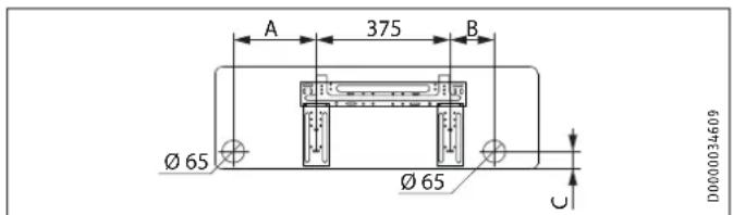A 375 B Ø 65 Ø 65 D0000034609