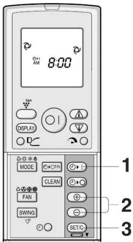 SHARP AY-XP 7 FR - ZEITSCHALTER-EIN - 1