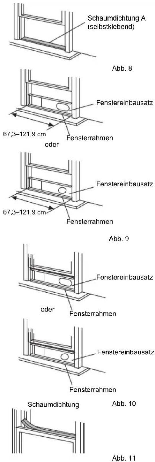 Nabo KA 9000 - Montage des Schiebefenster-Einbausatzes - 2