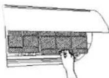 Ecron ECGW12000 - Extracción del filtro de aire - 2