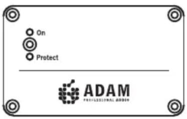 Adam Sub2100 - LEDs on front panel - 1