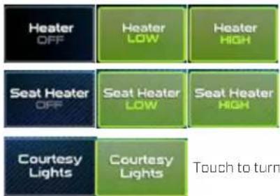 MASTERCRAFT X2 (2016) - Touch Commands Description - 3
