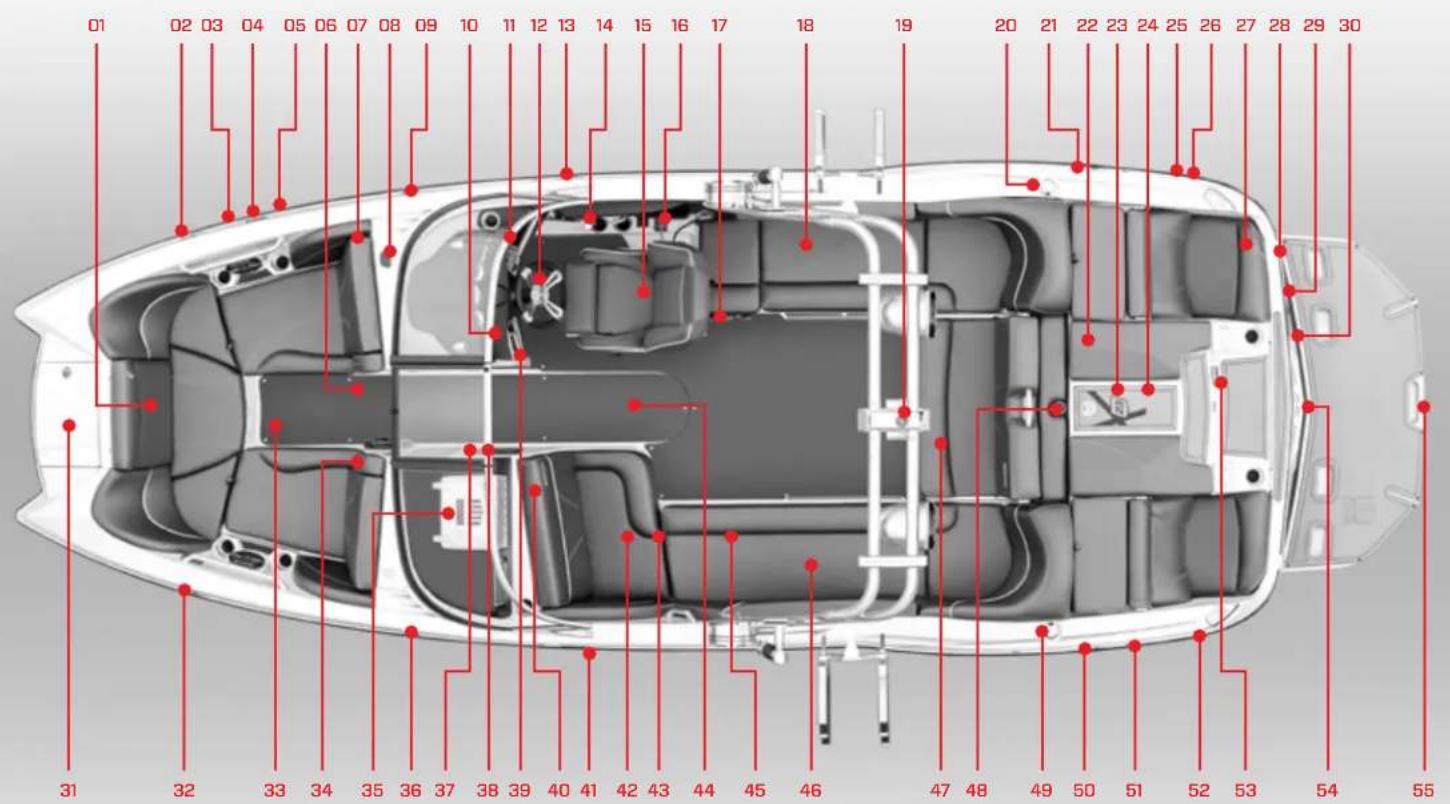 MASTERCRAFT X10 (2016) - SPECIFICATIONS - 1