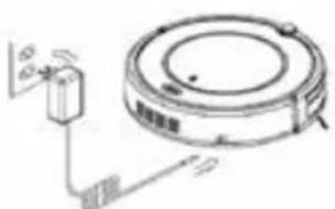 Technical diagram of a circular device with labeled components and wiring connections