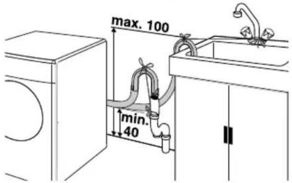 ARCTIC COOLING CB1000A+ - Conectarea la conducta de evacuare - 1