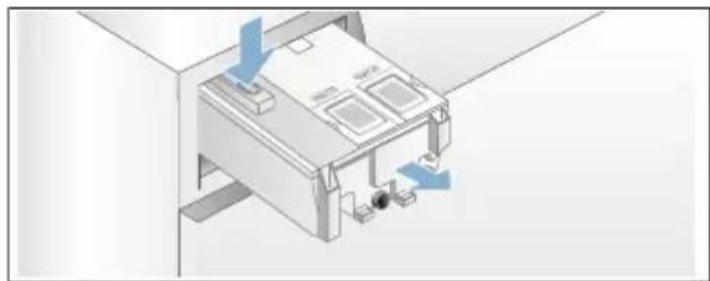 SIEMENS WM14U640 - Dosierbehälter/Waschmittelschublade reinigen: - 1