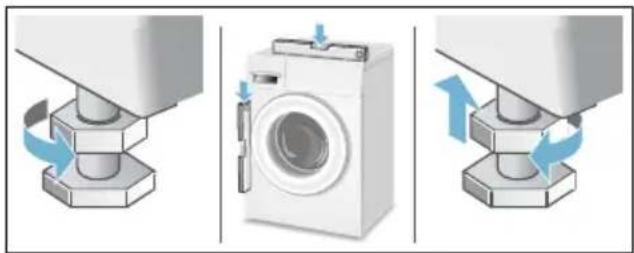 SIEMENS WM14U640 - ■ Ablauf in ein Kunststoffrohr mit Gummimuffe oder einen Gully - 2