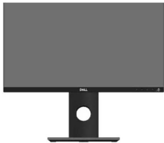 DELL Professional P2418D - Identifying parts and controls - 1