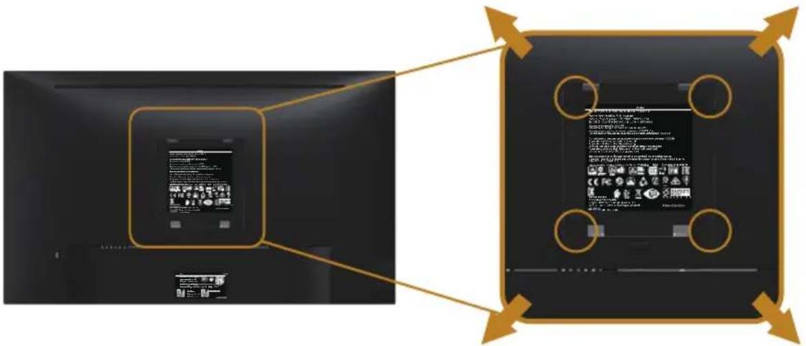 DELL Professional P2418D - Wall mounting (optional) - 1