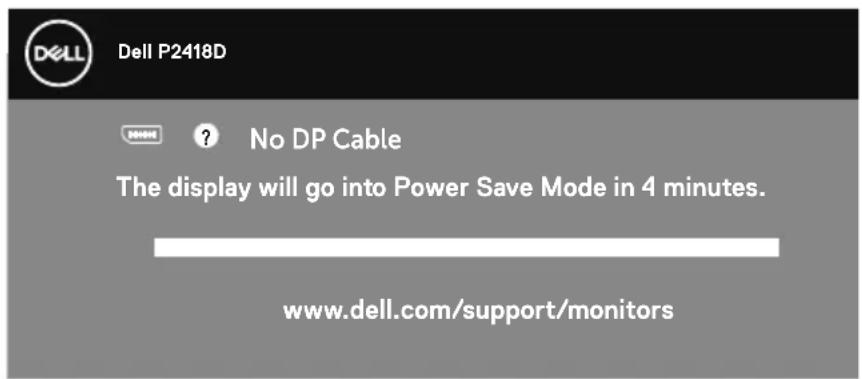 DELL Professional P2418D - Self-test - 2