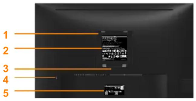 DELL Professional P2418D - Back View - 1