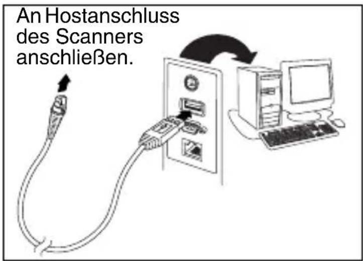 HONEYWELL MK7120 - Scanner anschließen - 1