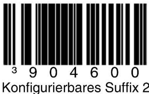 HONEYWELL MK7120 - Vom Benutzer konfigurierbares Präfix/Suffix - 5